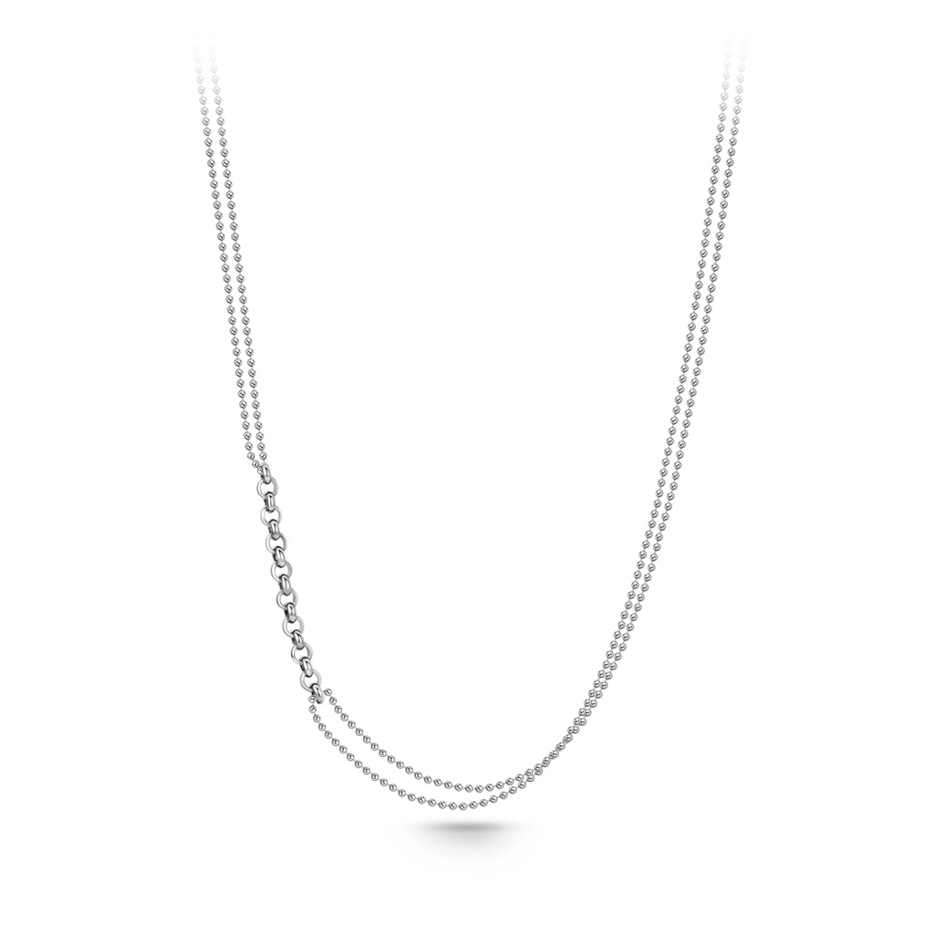 Колье из серебра