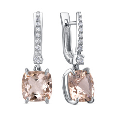 Серьги с английским замком 12-11938-10400
